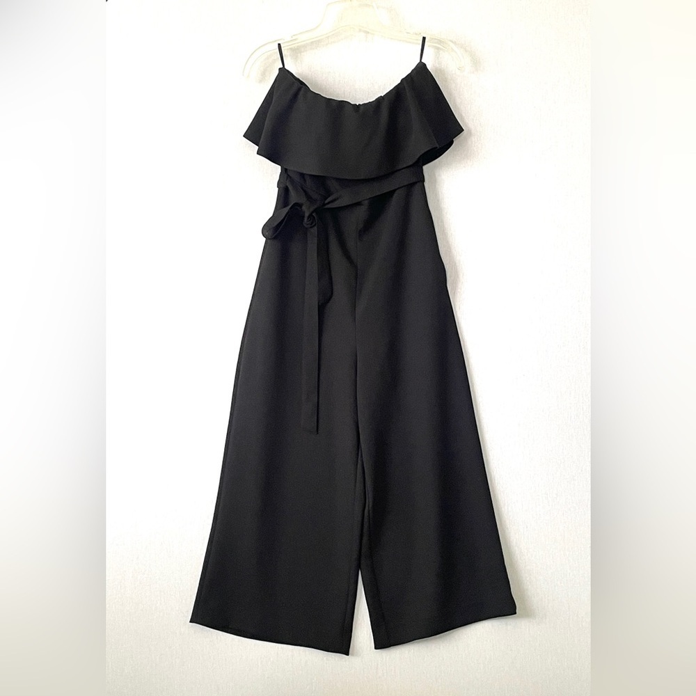 Aritzia Babaton Flutter Jumpsuit in Black